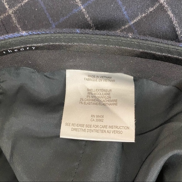 Theory wool/cashmere pants - Picture 8 of 9